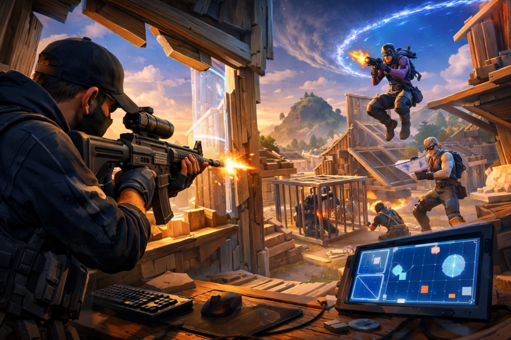 Fortnite rutina od 12 minuta